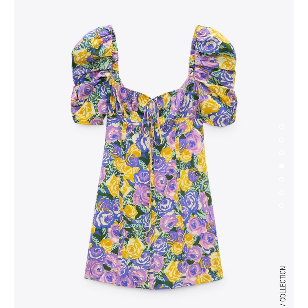 Zara floral dress